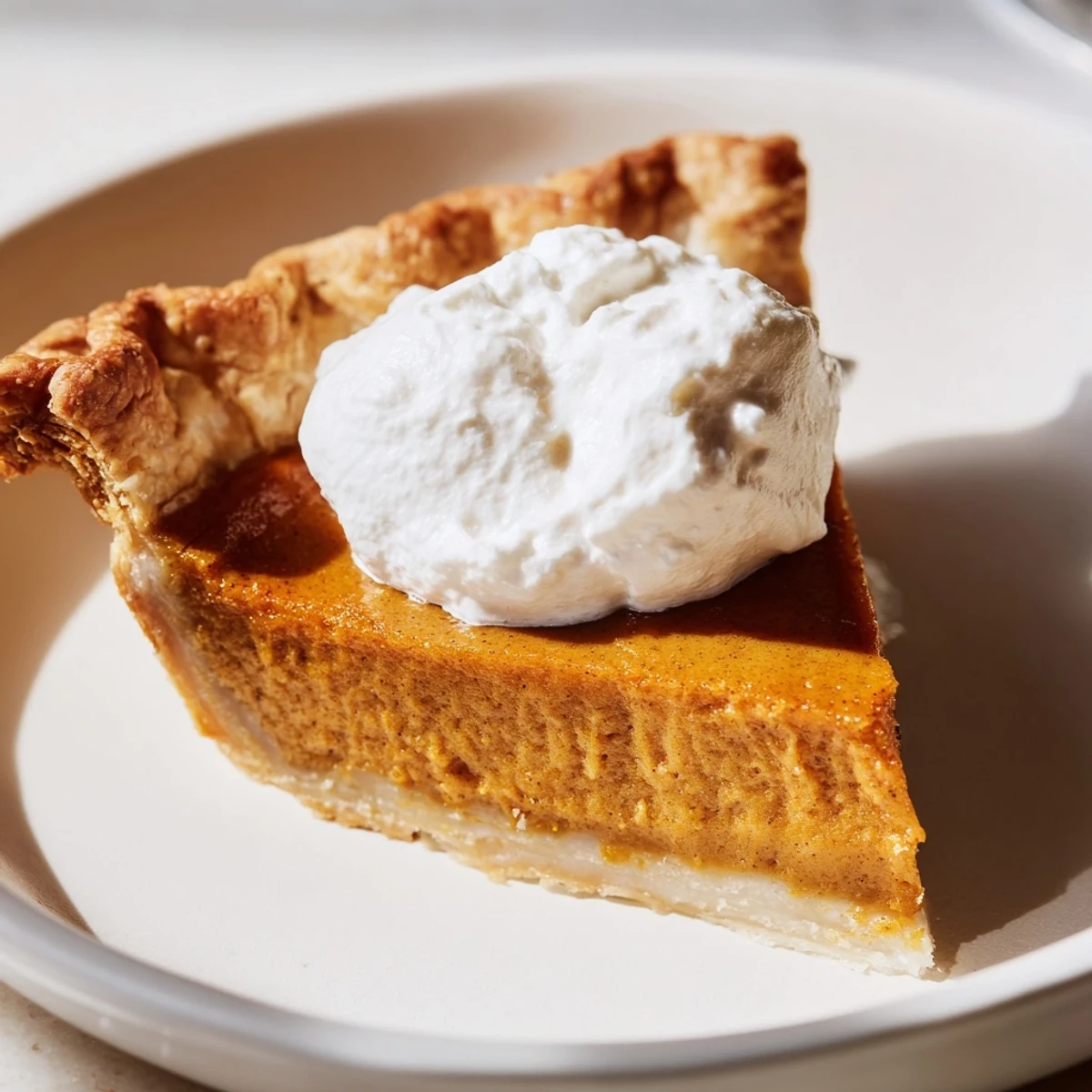 Spiced Pumpkin Pie Whipped Cream