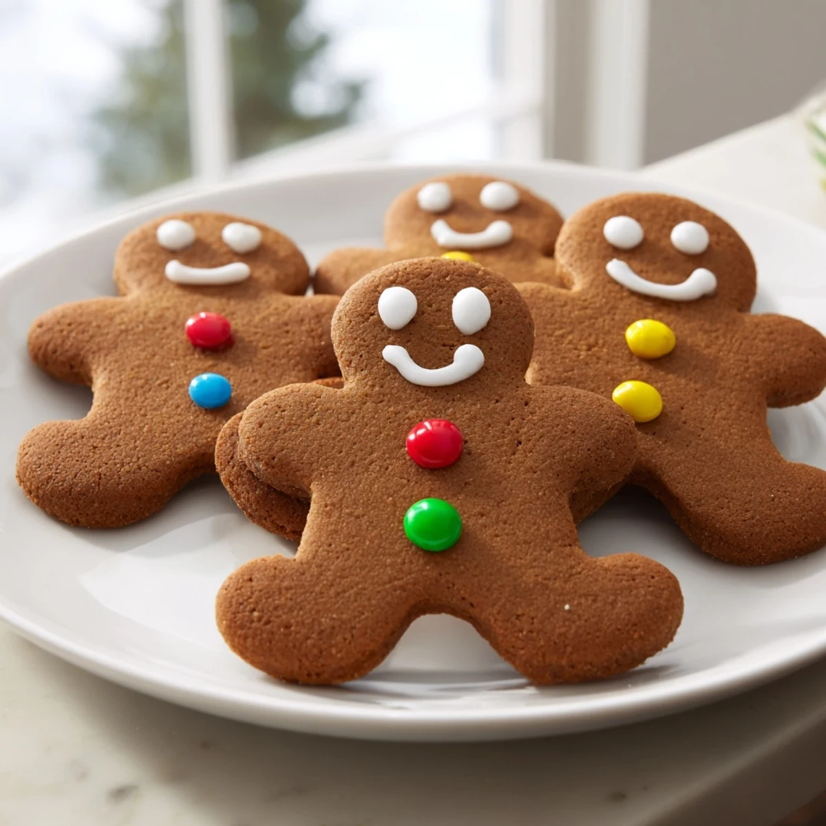Classic Spiced Gingerbread Cookies