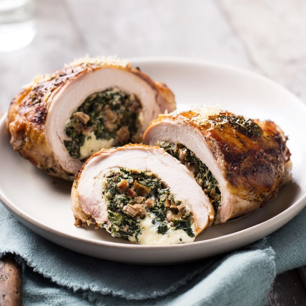 Stuffed Chicken Breast Spinach