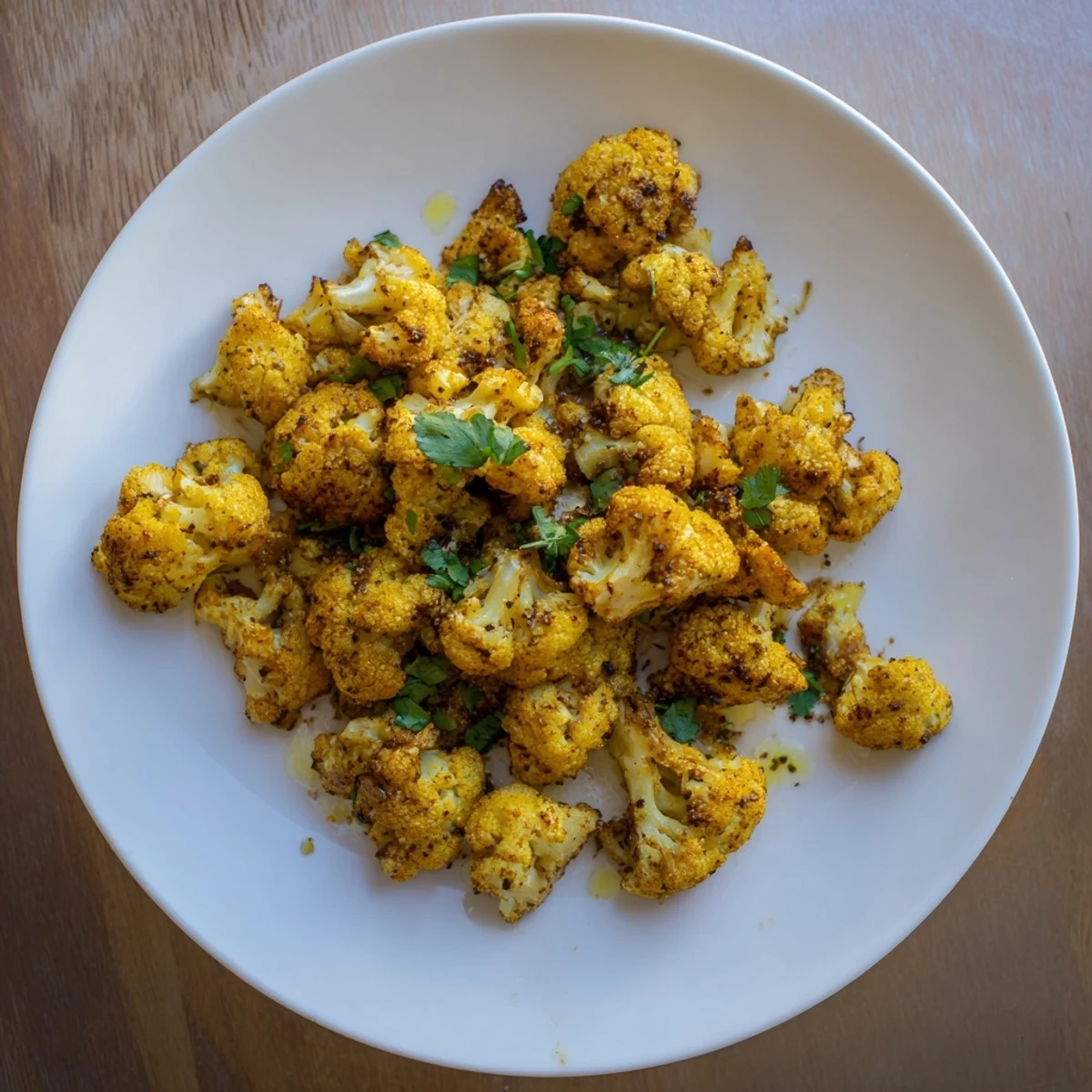 Turmeric Roasted Cauliflower