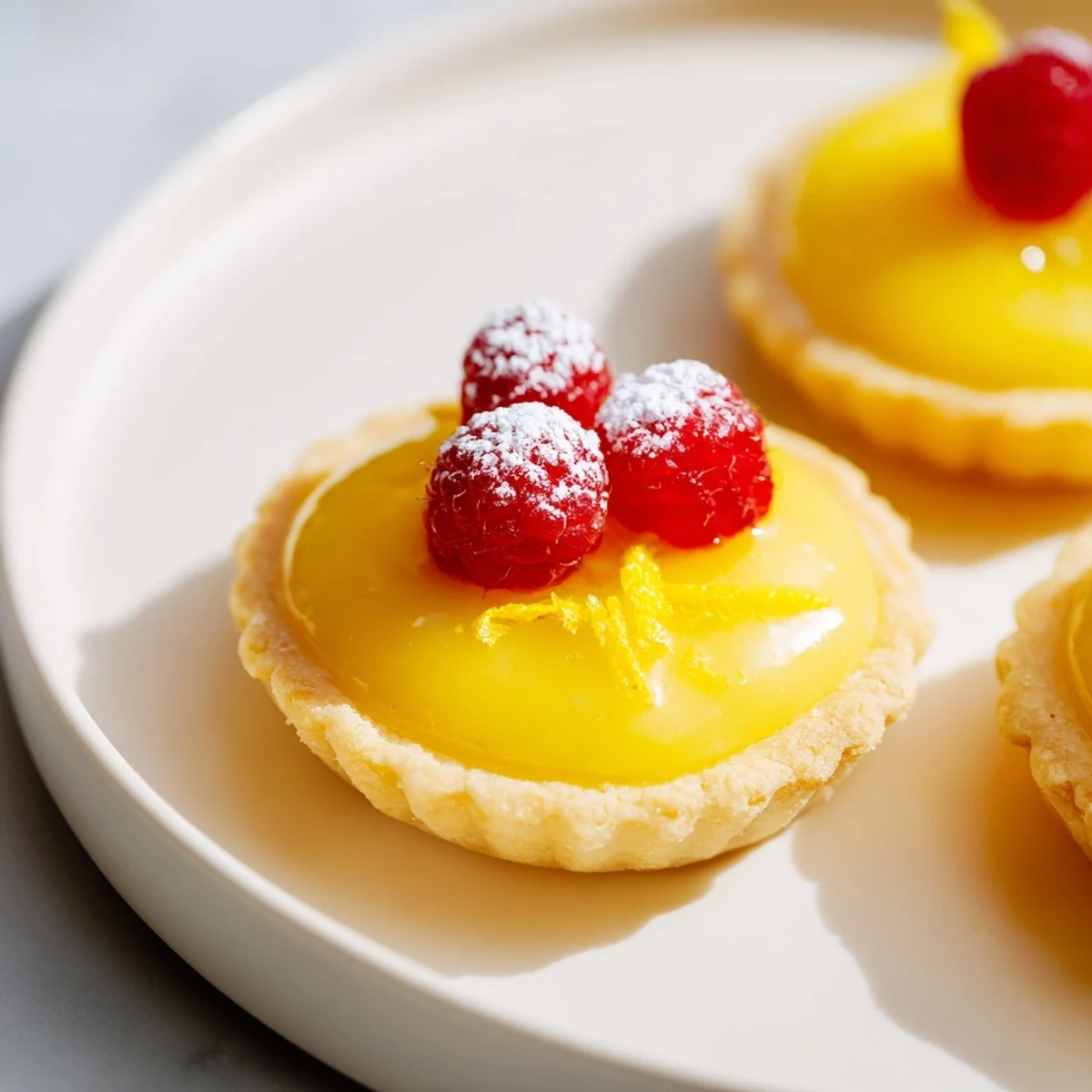 Lemon Tartlets Bright Curd