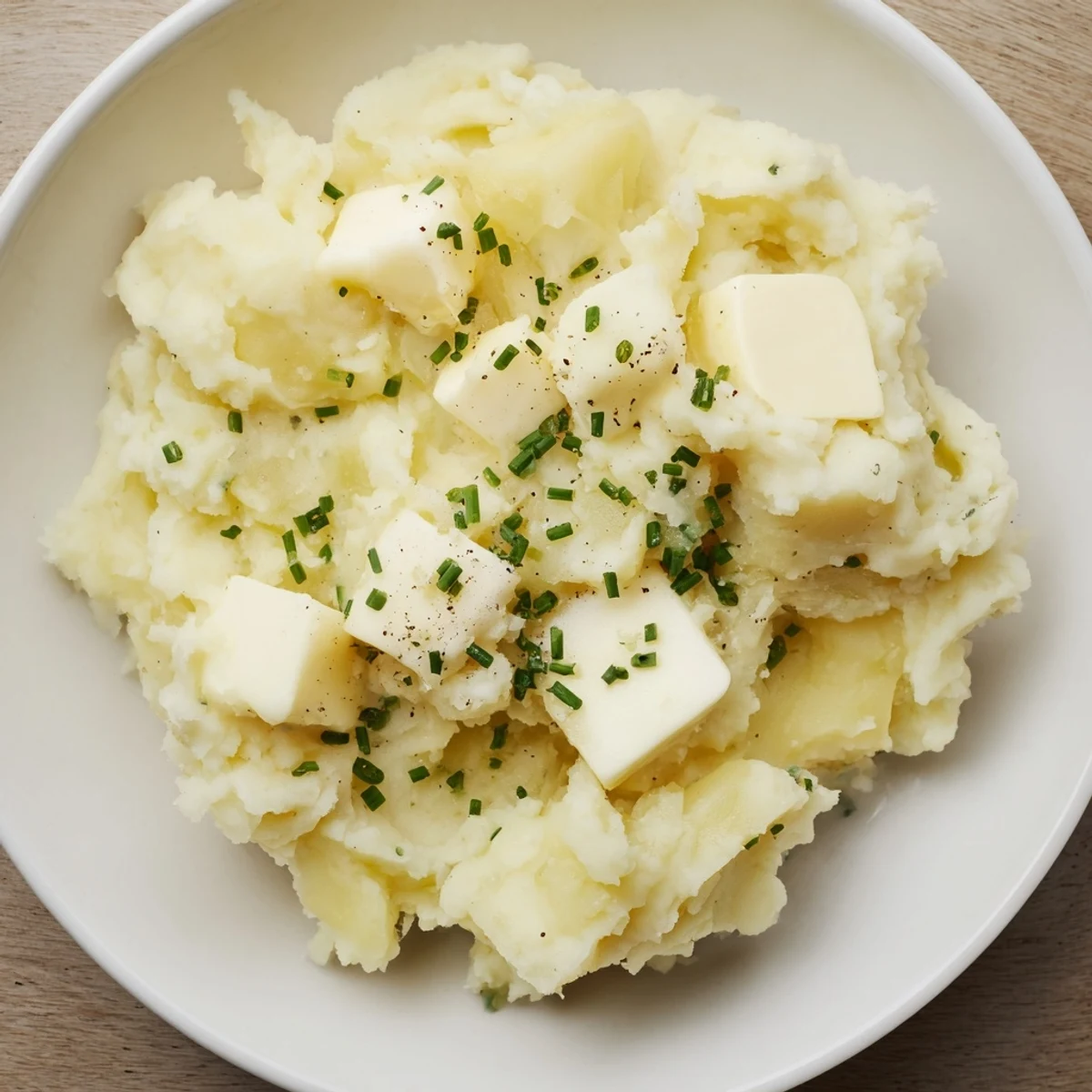 Buttery and smooth, this image shows a bowl of creamy mashed potatoes cooked to perfection for dinner.