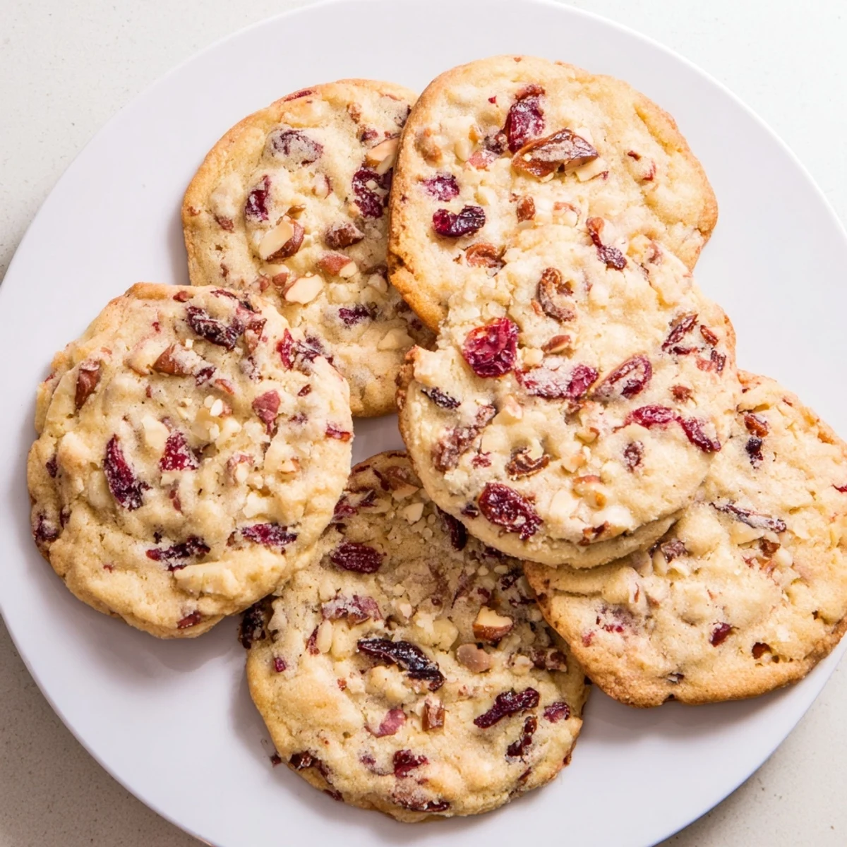 Buttery Chewy Cranberry Cookies