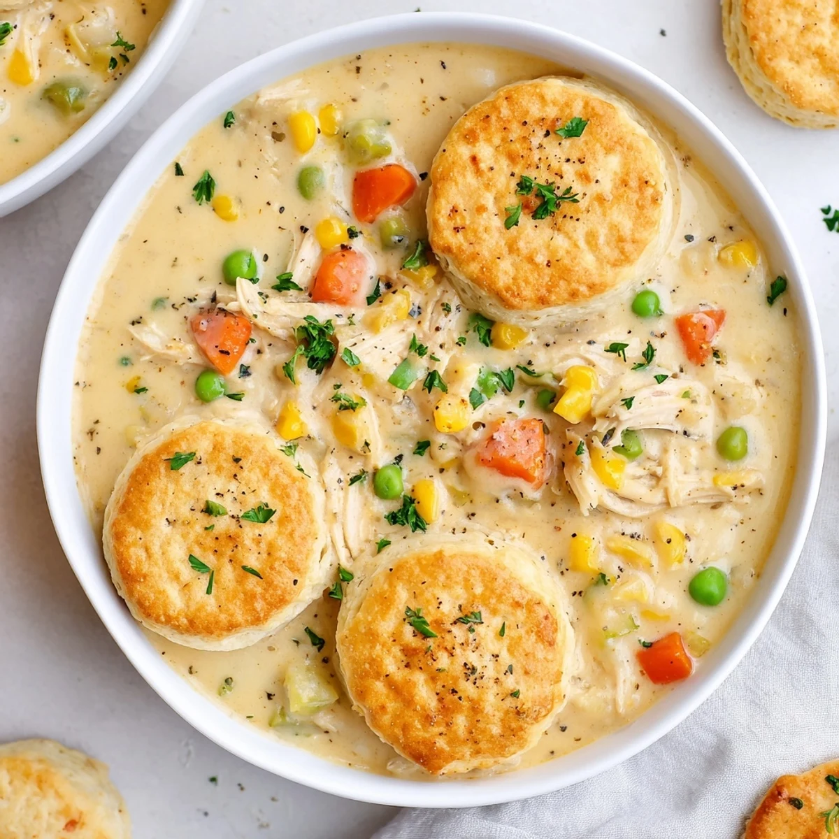 Chicken Pot Pie Soup