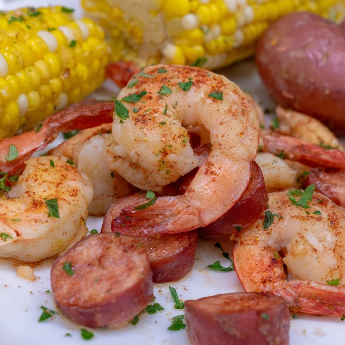 Spicy Cajun Shrimp Boil