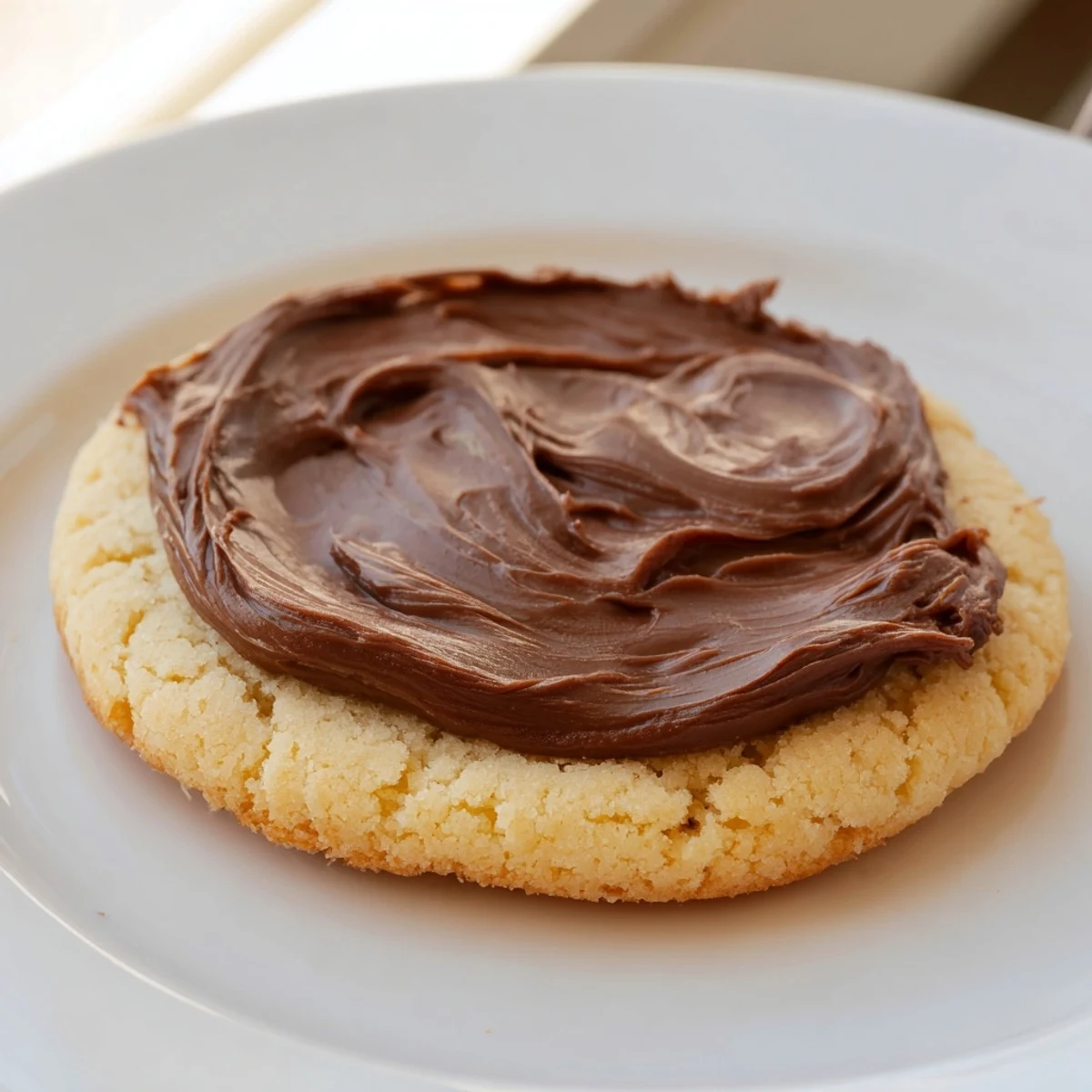 Stack of homemade Twix Cookies on a wooden tray, ready for serving at a cozy gathering.