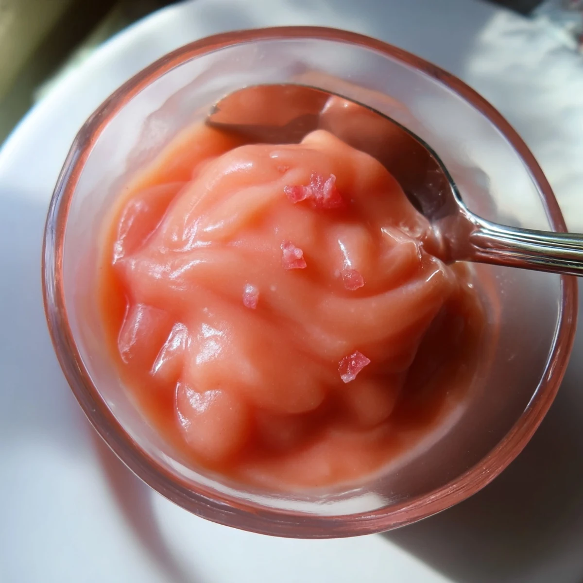 Creamy pink lemon curd in glass jars with vibrant blush color and smooth texture