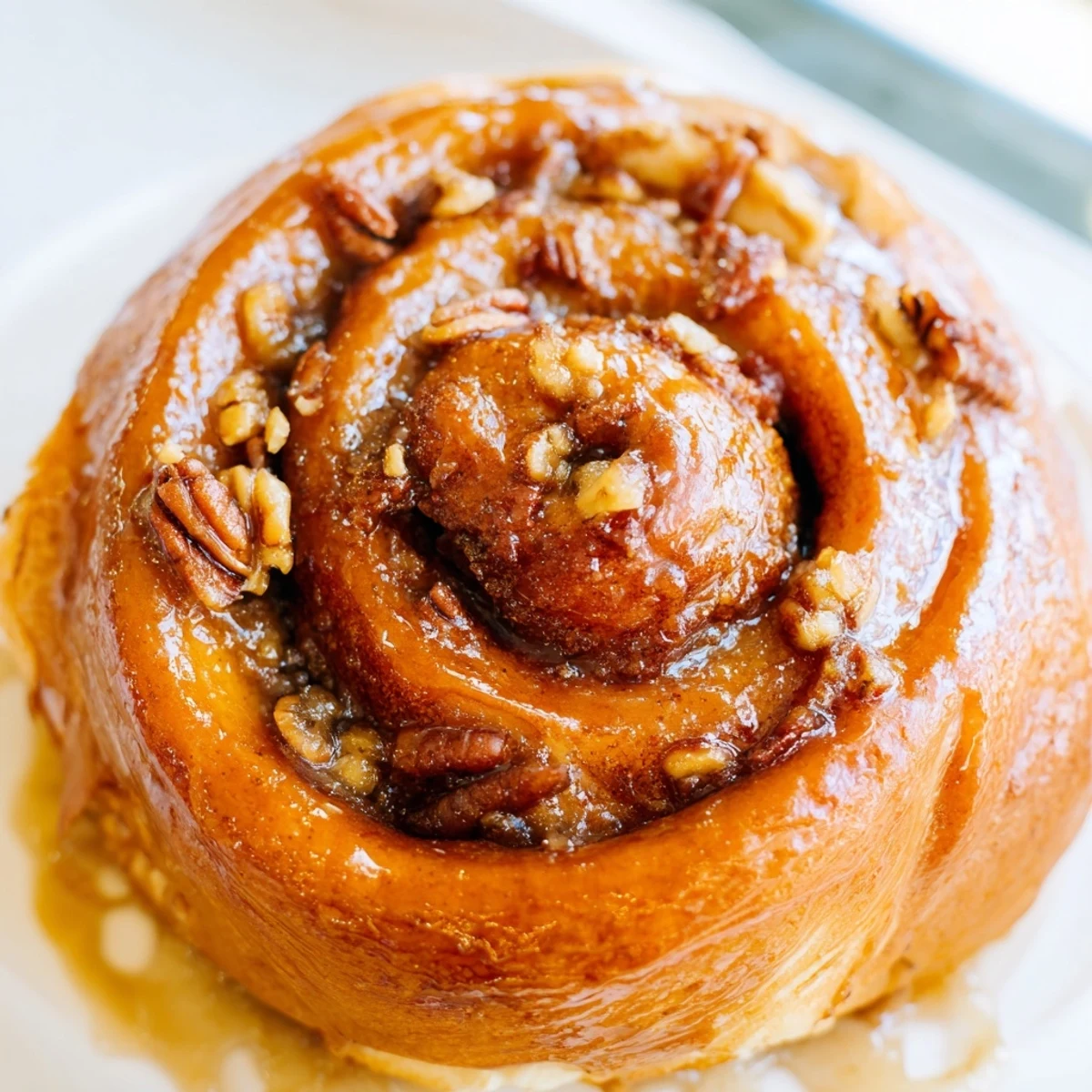 Soft pillowy breakfast buns spiraled with aromatic Vietnamese cinnamon and sweet chopped Medjool dates