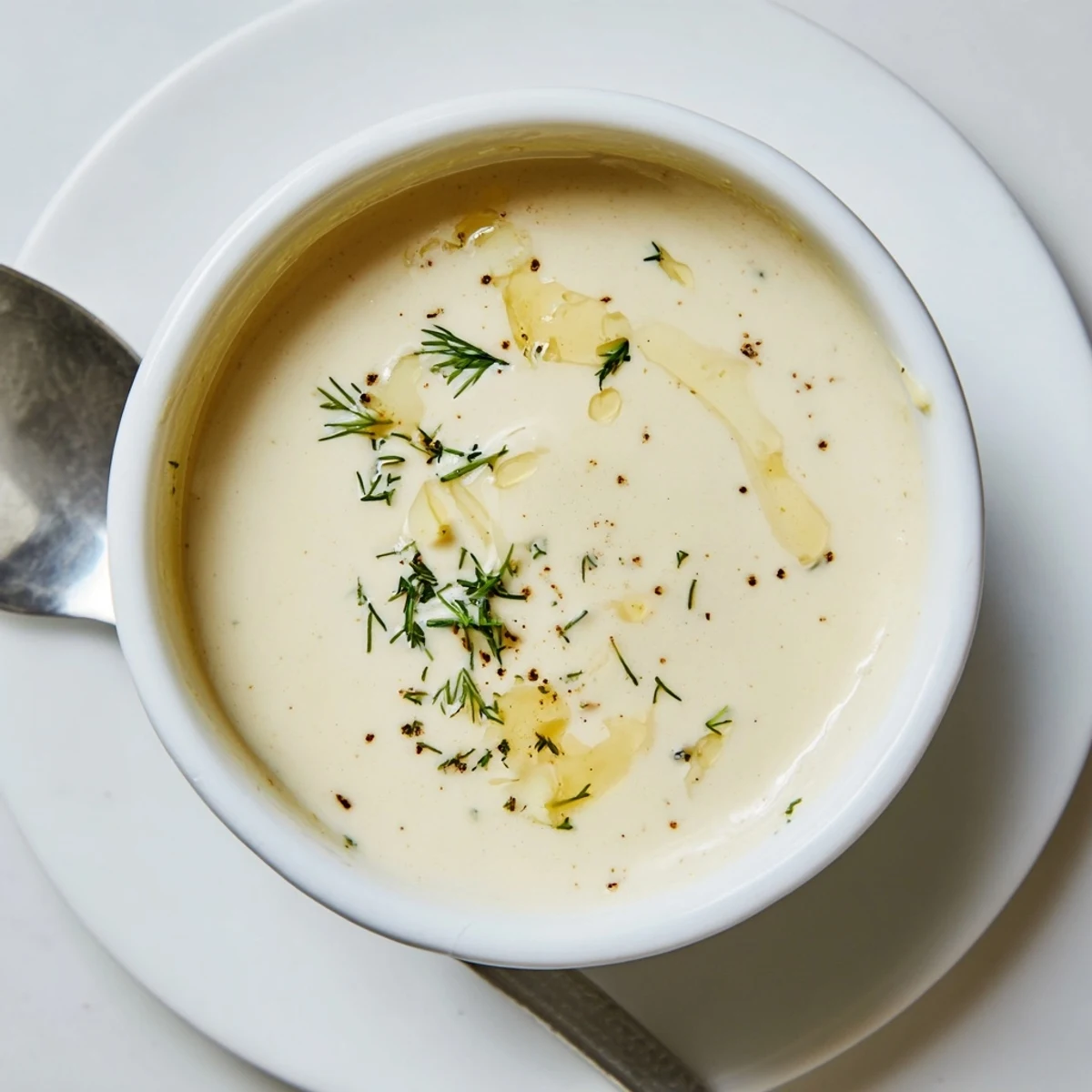 Jar of Creamy Tangy Sauce beside sandwich, garlicky bite, silky mouthfeel