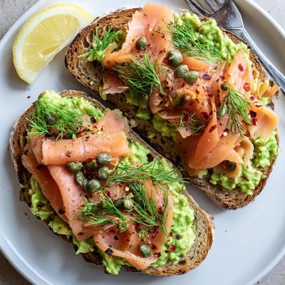 Salmon Avocado Toast