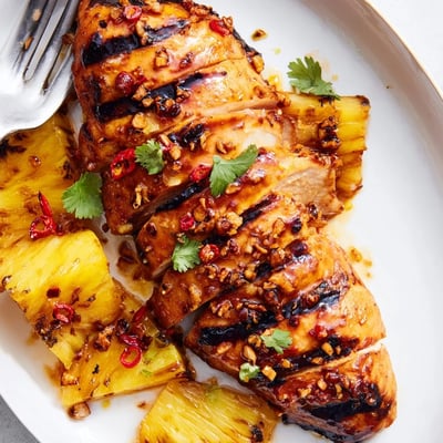 Chili Pineapple Grilled Chicken